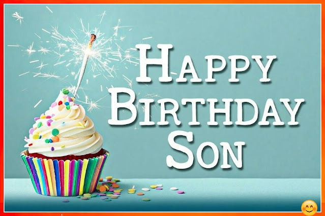 happy birthday son	
