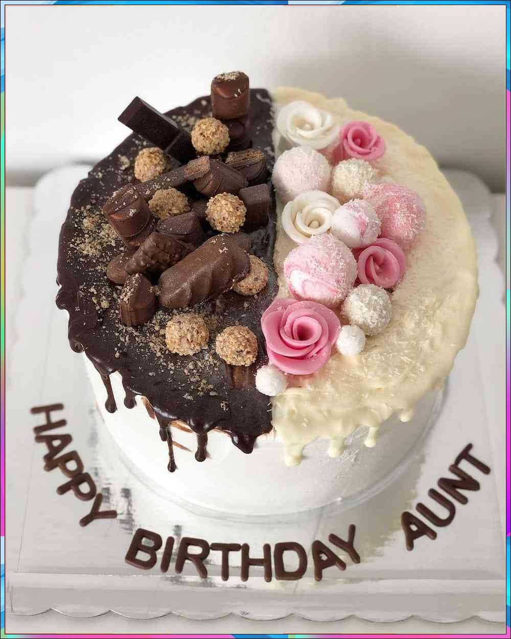 Happy Birthday Auntie Cakes, Cards, Wishes