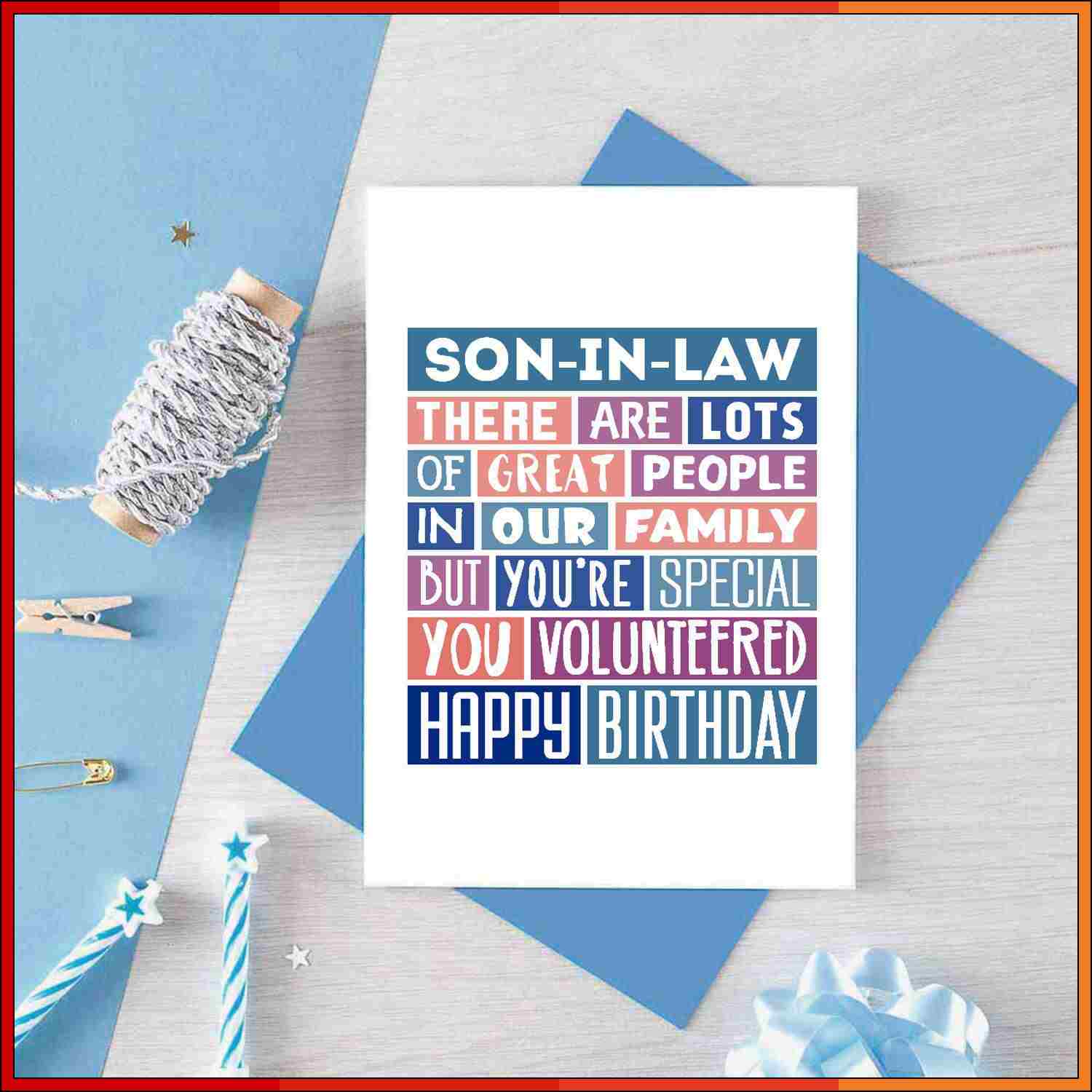 free happy birthday son in law images
