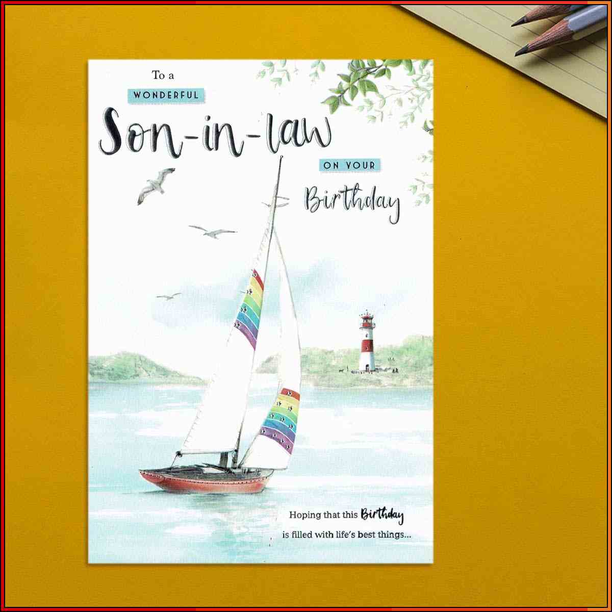 birthday wishes to son in law images
