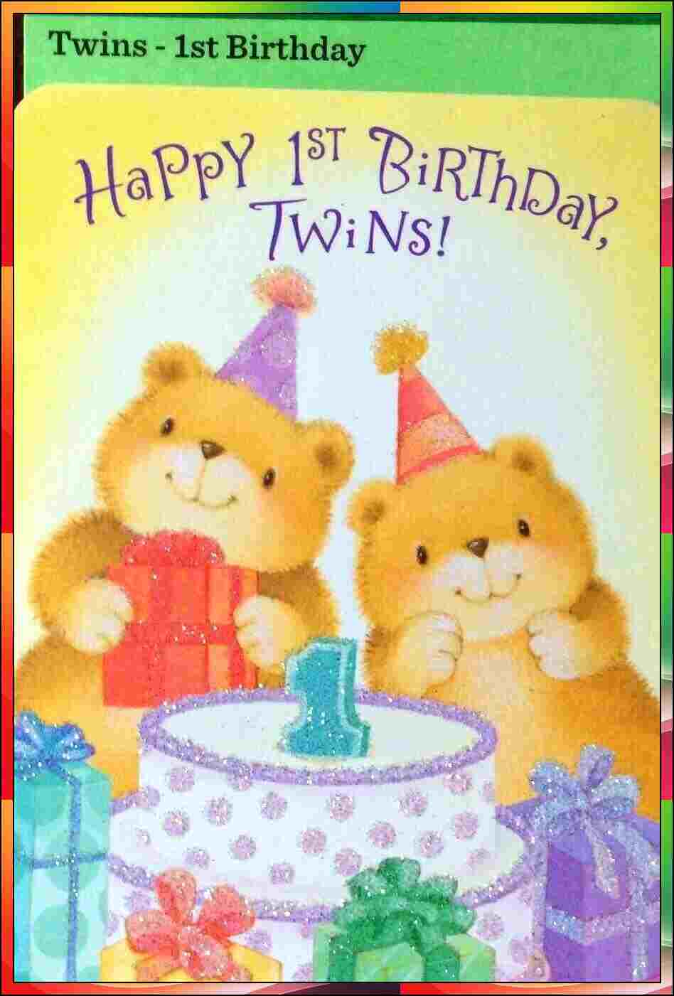 happy birthday twins images free
