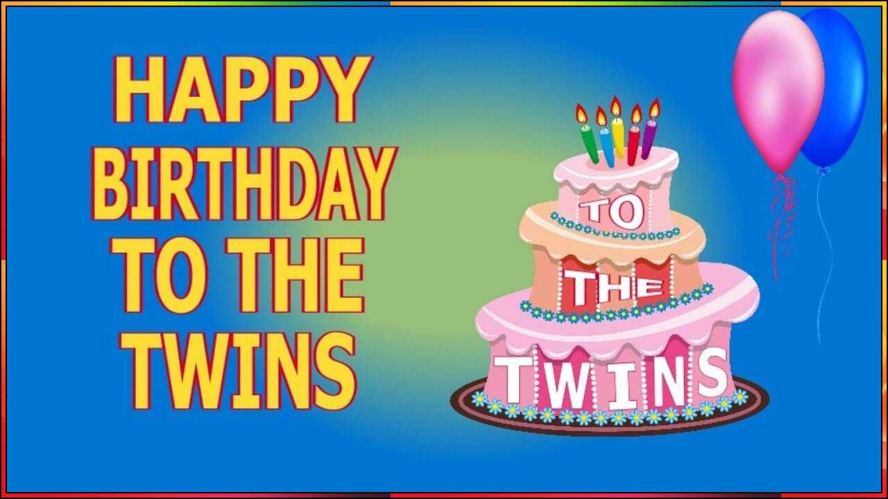 twins birthday images
