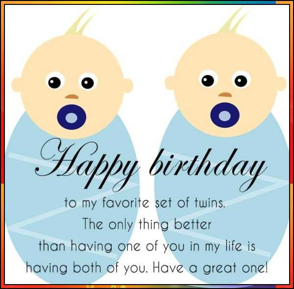 birthday wishes for twins images
