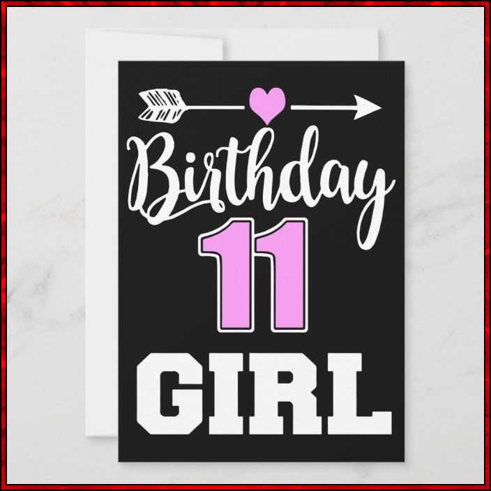 happy 11th birthday girl
