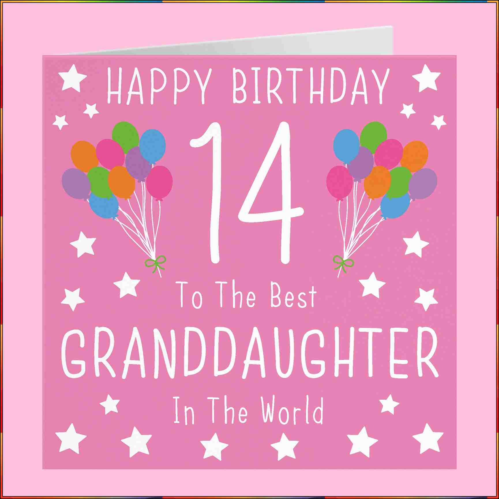 happy 14th birthday granddaughter images
