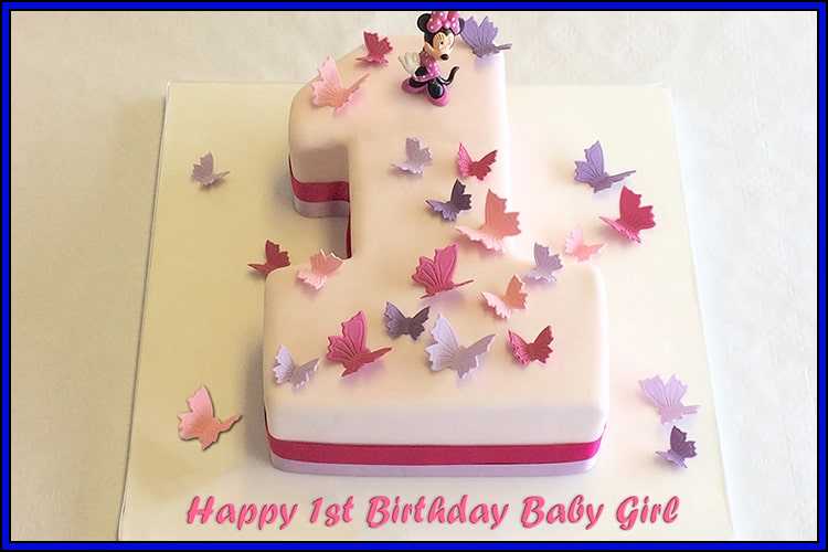 1st birthday images for baby girl

