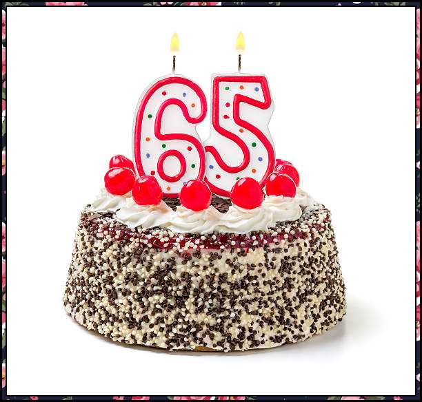 happy 65th birthday cake images
