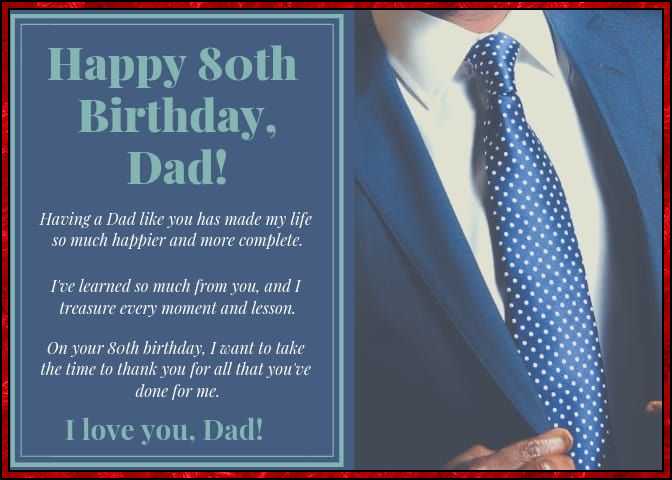 80th birthday dad images
