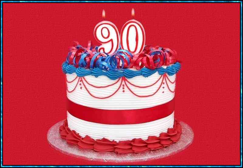 happy 90th birthday wishes image
