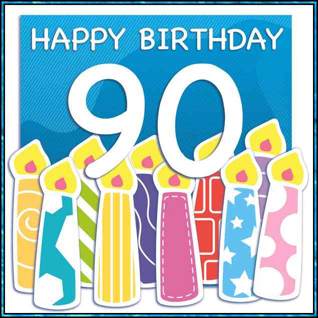 image for 90th birthday
