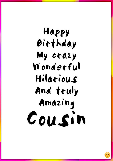 happy birthday cousin image	
