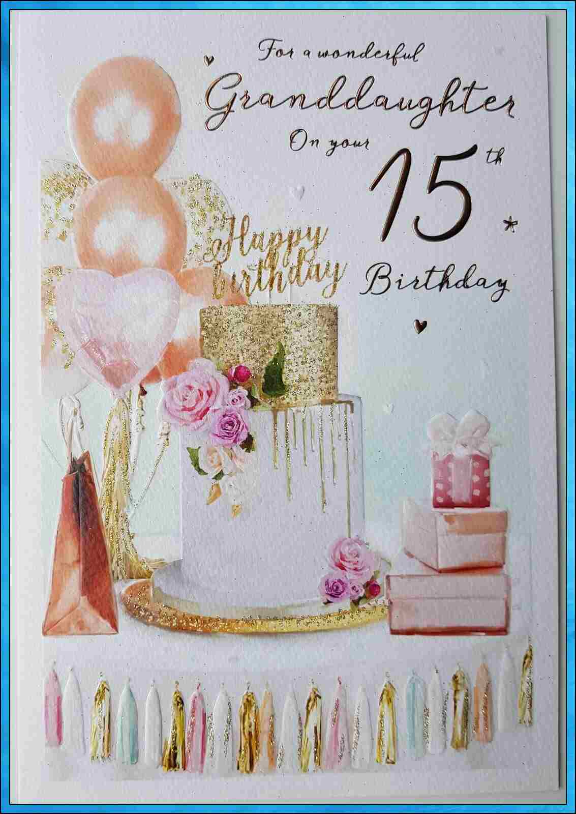 happy 15th birthday granddaughter images
