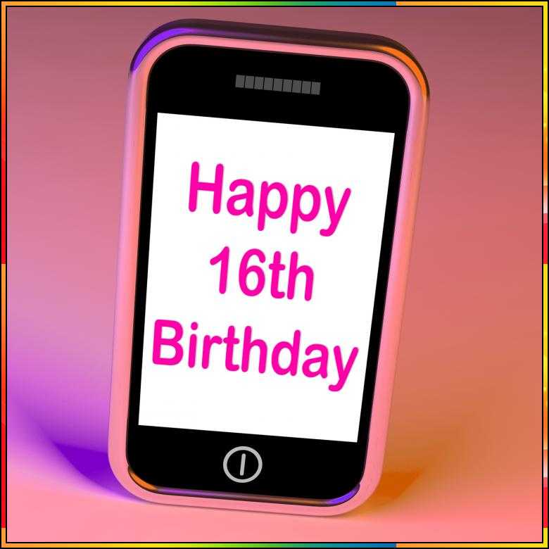 birthday images for female 16th birthday
