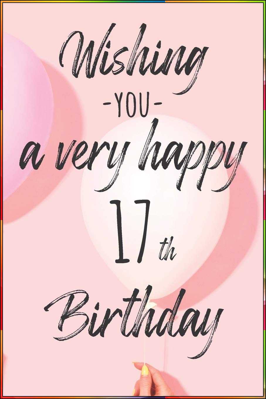 free happy 17th birthday images

