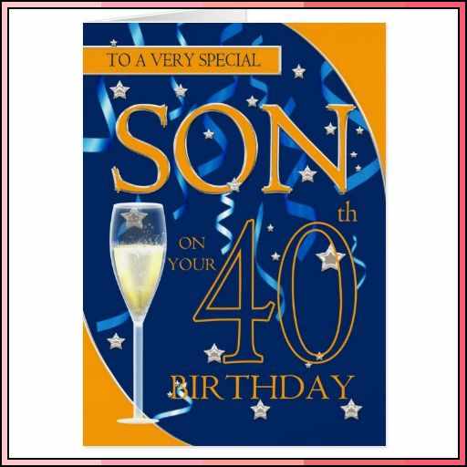 40th birthday son images
