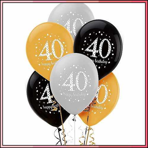 male happy 40th birthday images

