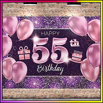 55th birthday images for her
