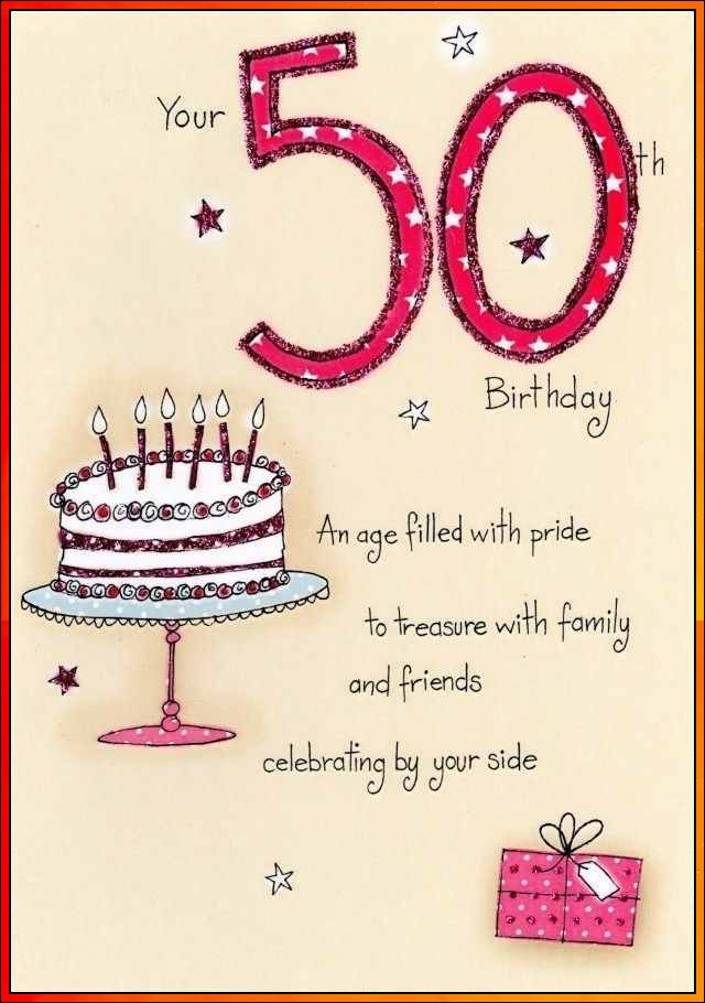 50th birthday image for sister

