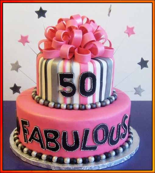 image of 50th birthday cakes
