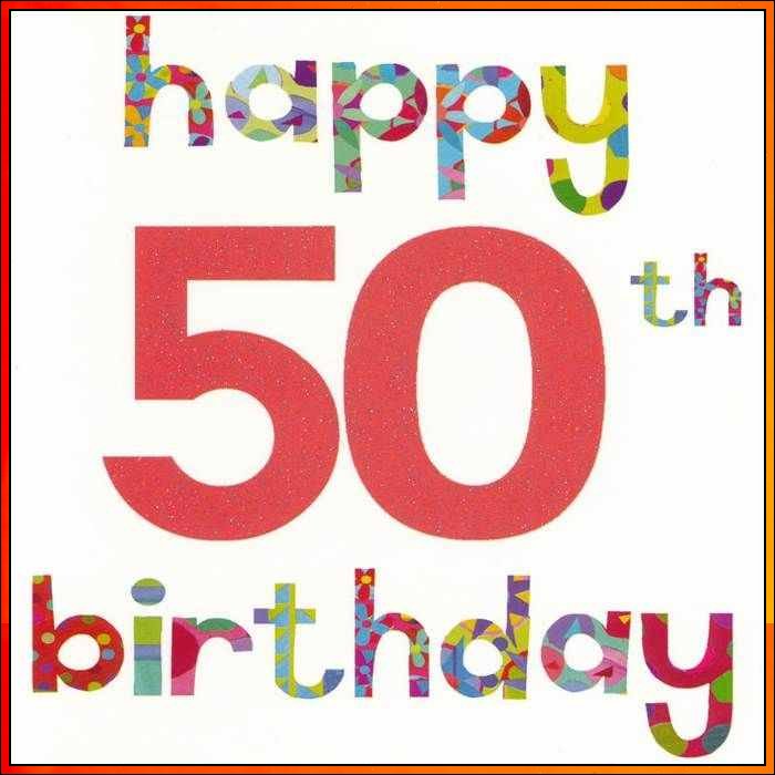happy 50th fabulous birthday image
