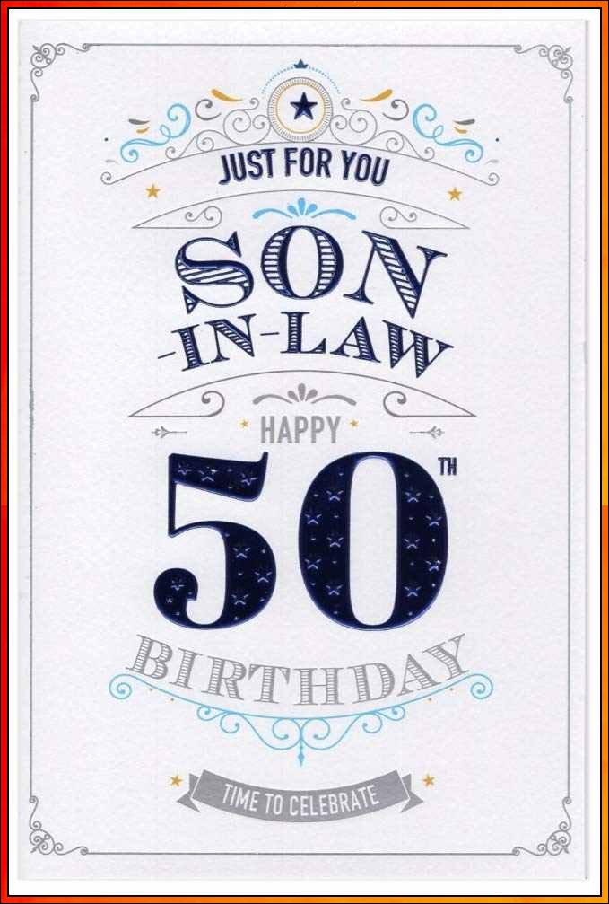 happy 50th birthday images for son in law
