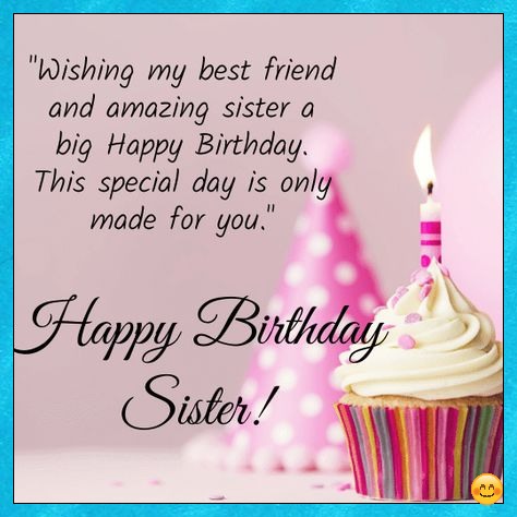 happy birthday to my sister images