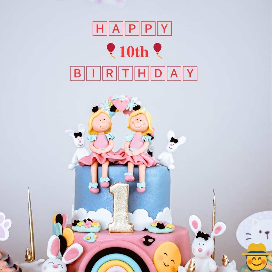 animated 10th birthday images