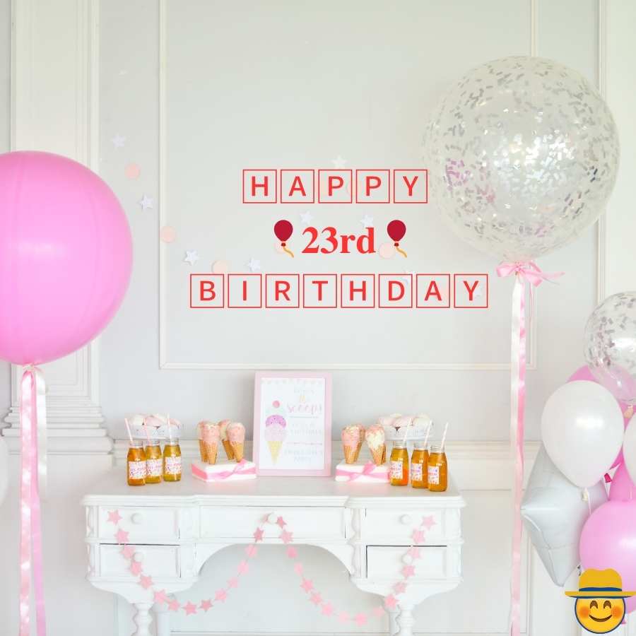 23th birthday images free download