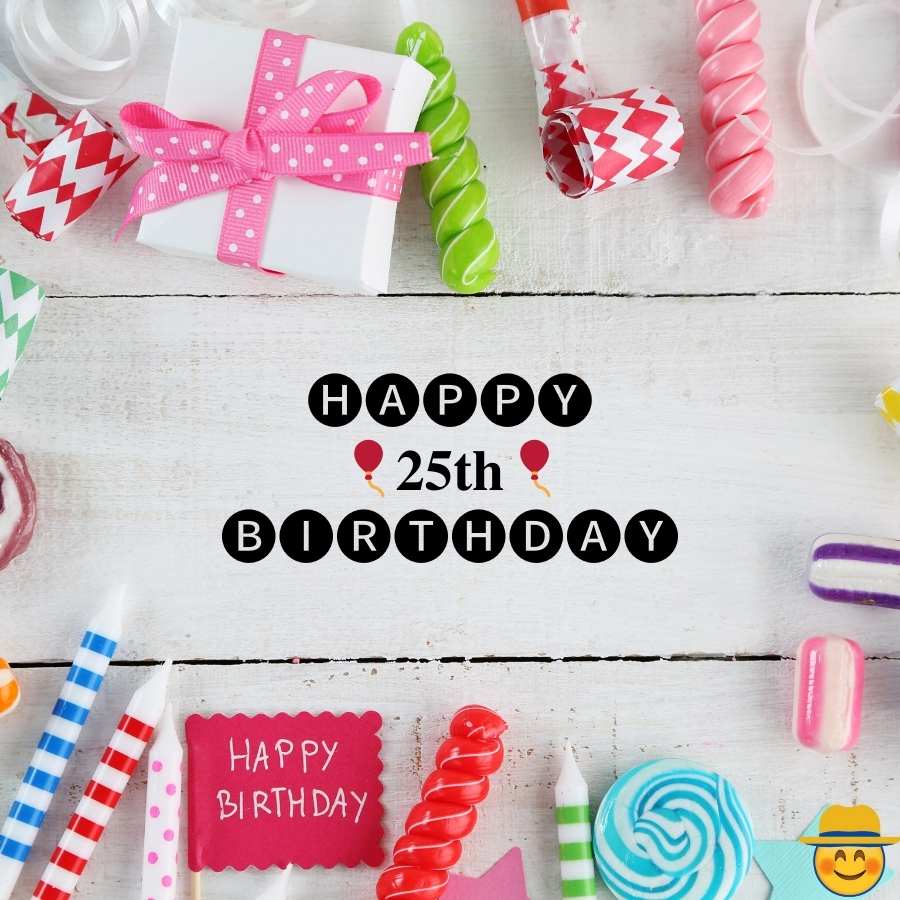 animated 25th birthday images