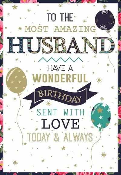happy birthday to husband images
