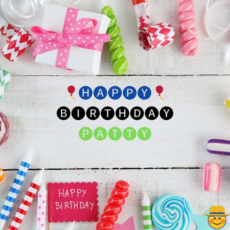 happy birthday balloon patty image