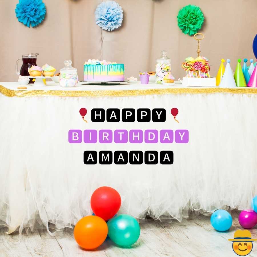 images happy birthday Amanda cake
