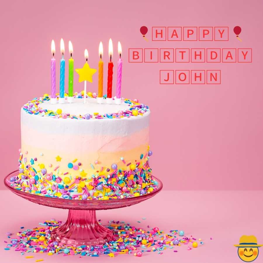 image of happy birthday john