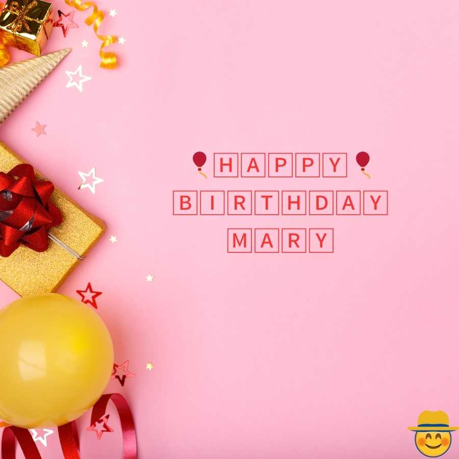 images of happy birthday Mary