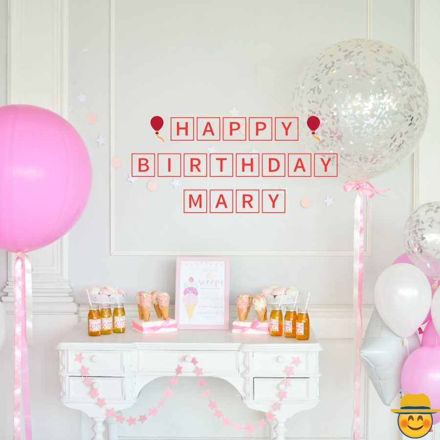 images happy birthday Mary cake