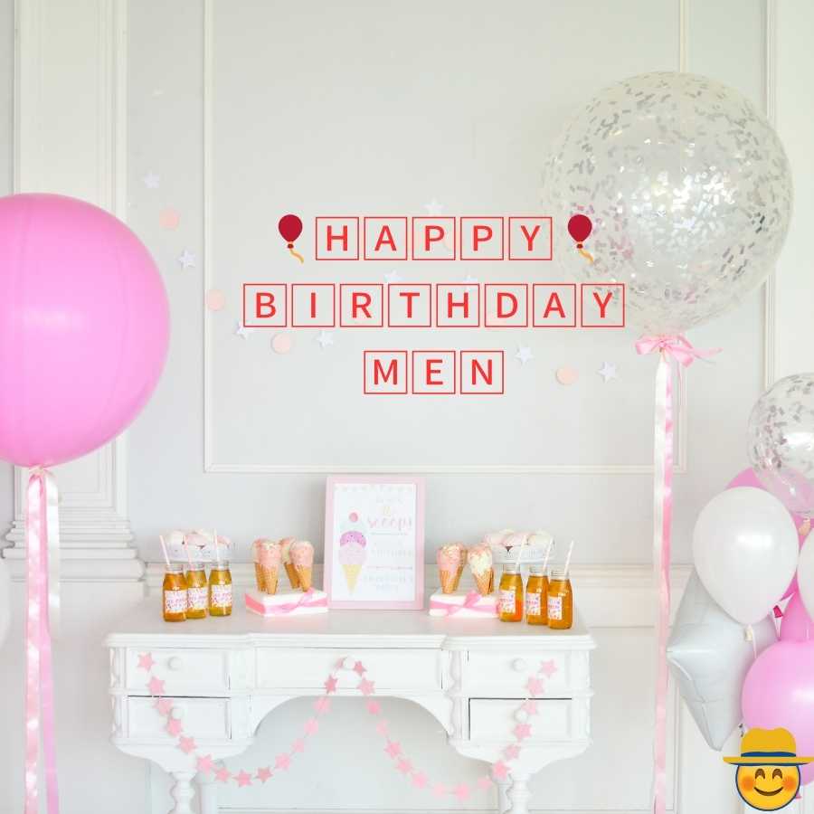 happy birthday Men images