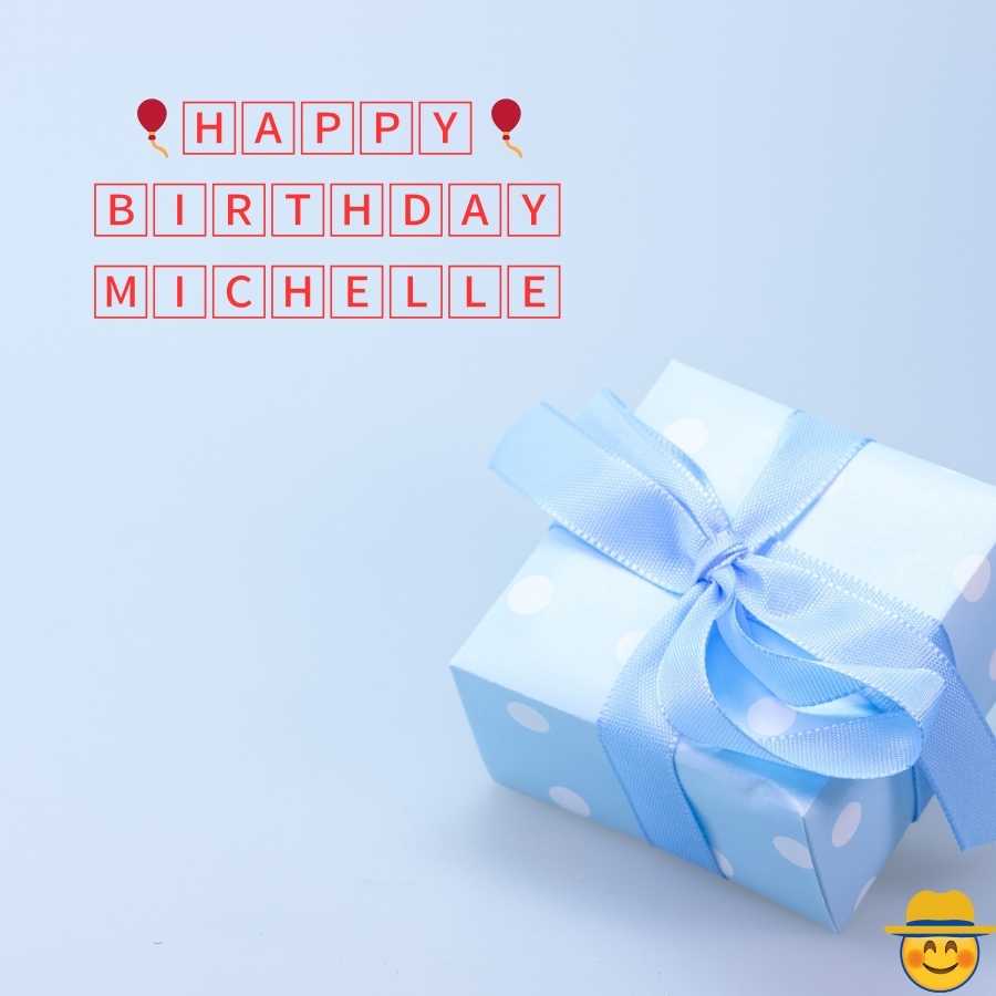 happy 50th birthday Michelle image