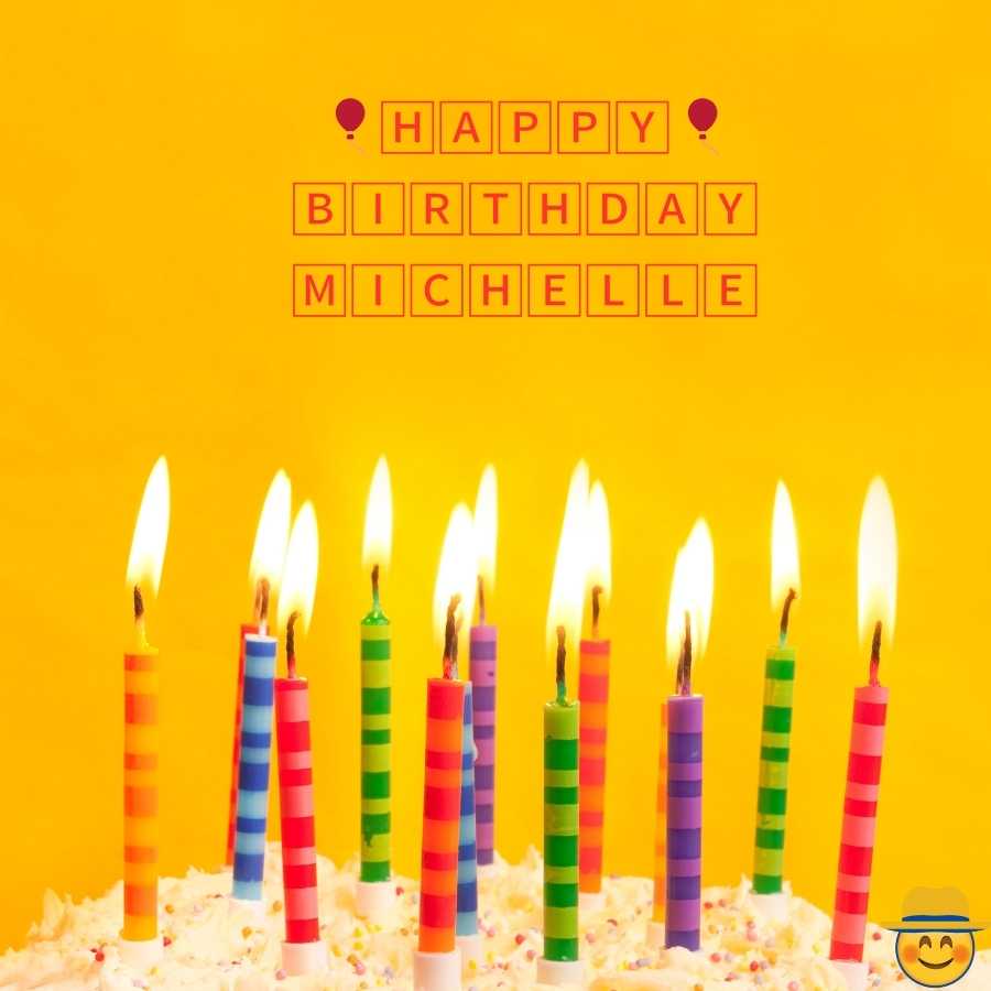 Michelle birthday image