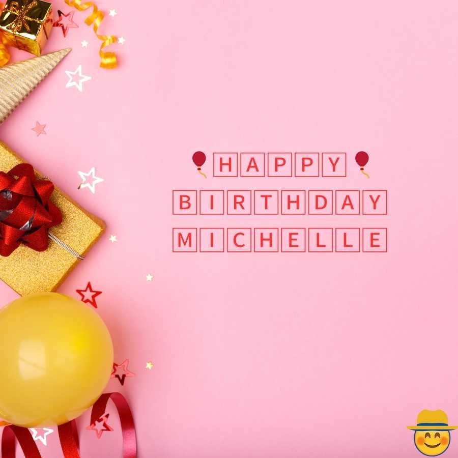 images of happy birthday Michelle
