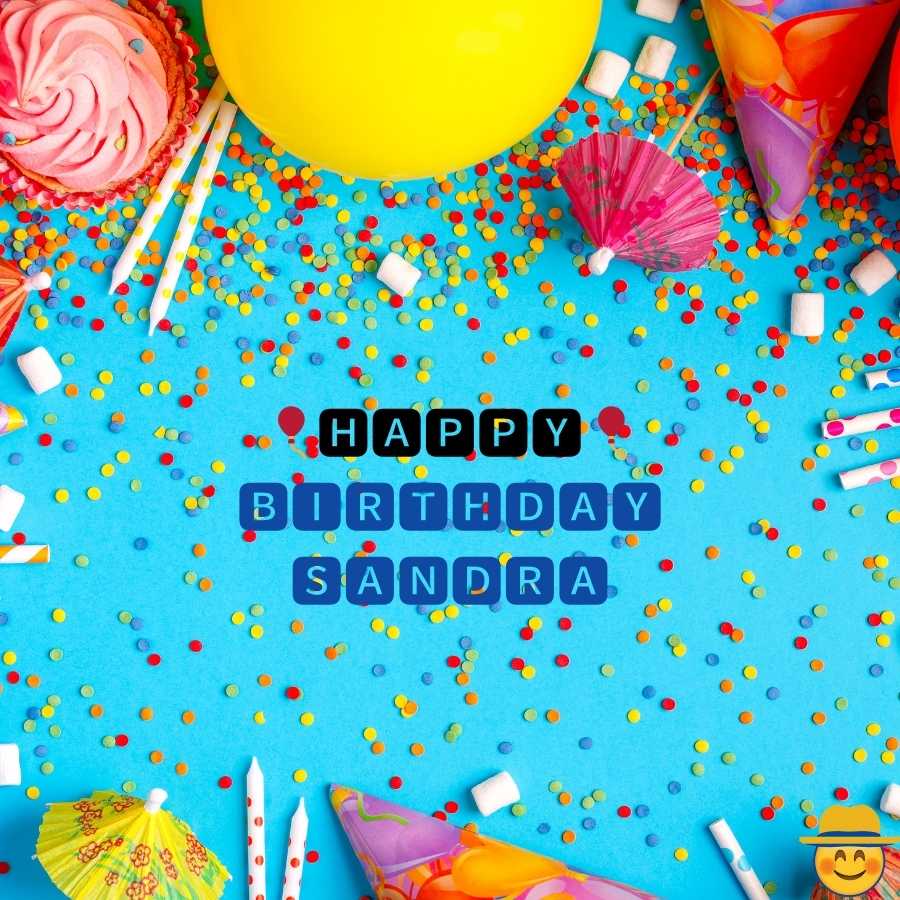 happy birthday Sandra images